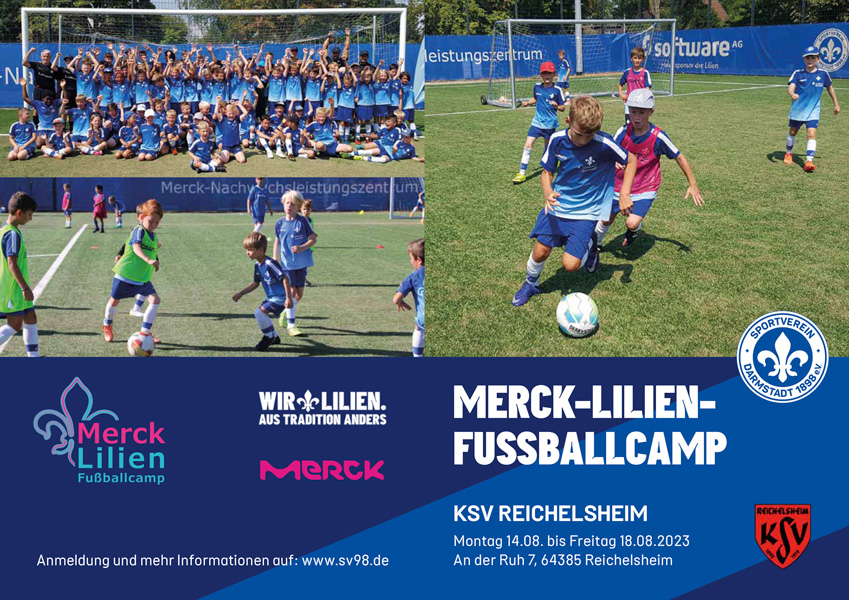 Merck-Lilien-Fußballcamp beim KSV Reichelsheim
